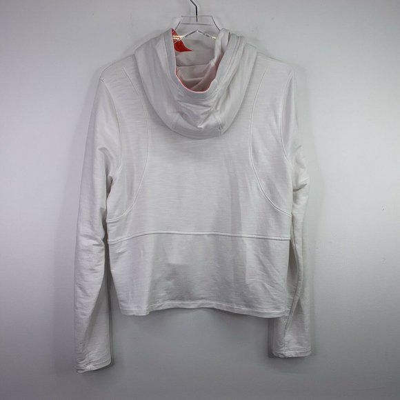 UNDER ARMOUR  Cowl Neck Cropped Hoodie White XL - Picture 5 of 8